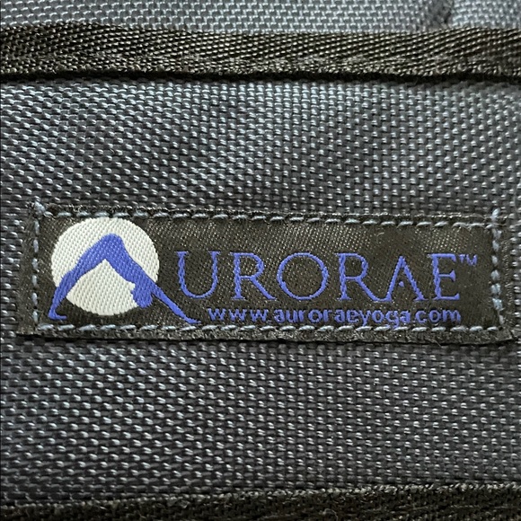 Aurorae baby backpack single sleeve. 4 zip compartments navy blue. Bottle holder - Picture 3 of 9